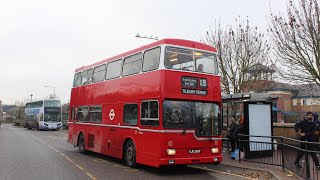 Front View Ensign Running Day Route X81  Scania Metropolitan  KJD 260P  MD60 [upl. by Annawak]