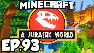 Jurassic World Minecraft Modded Survival Ep93  AUTOFARMER amp JURASSIC PLANTS Dinosaurs Modpack [upl. by Nahtiek836]