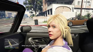 GTA V  Helping Tracey De Santa Doting Dad Mission [upl. by Berlin]