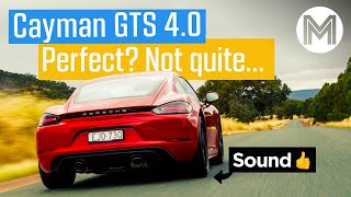 Porsche Cayman GTS 40 review why its NOT perfect  MOTOR [upl. by Orten439]