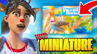 TUTO  Comment faire une belle miniature Fortnite simplement et rapidement  🎨 [upl. by Byrom]