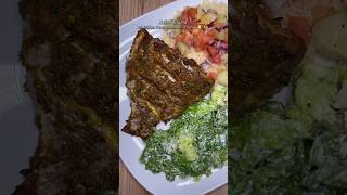 Le vrai Attieke poisson grillé à livoirienne😋🥰🤩 Awa [upl. by Eihpos]