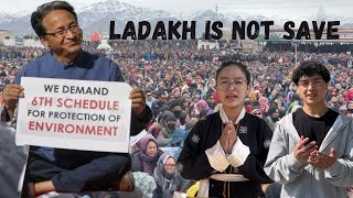 SAVE LADAKH🙏  WHY MEDIA IS SILENT  OUR DEMAND 6th SCHEDULE✊  SONAM WANGCHUK [upl. by Alidus633]