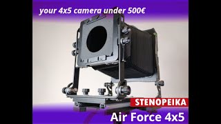 Air Force 4x5 the new affordable camera under 500€ launch price [upl. by Dercy776]