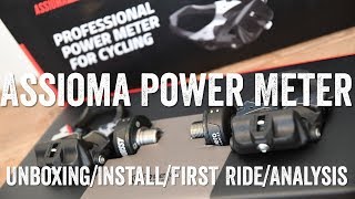 Favero Assioma Power Meter First Ride [upl. by Ynolem]