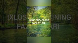 Ixlos SURASINING FAZILATLARI islamicvideo [upl. by Acinonrev208]