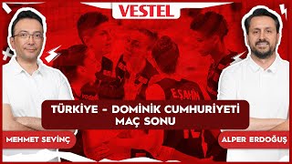 TÜRKİYE  DOMİNİK CUMHURİYETİ MAÇ SONU bizvoleybolülkesiyiz [upl. by Neile]