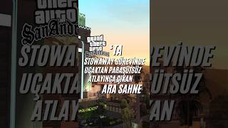 GTA San Andreas’ta Stowaway görevinde paraşütsüz atlayınca çıkan komik arasahne gta gtasanandreas [upl. by Dlarrej52]