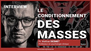 INTERVIEW Pr Mattias DESMET Le conditionnement des quotmassesquot direct différé [upl. by Eitac]