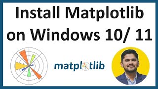 2 How to Install Matplotlib on Windows 10 11  Python Matplotlib Beginner Tutorial  Amit Thinks [upl. by Aimek]