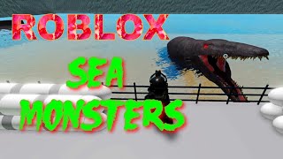 ROBLOX Battle with sea monsters  Crazy Games 2025GAME OF GAMES [upl. by Iloj]