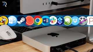 M2 Pro Mac Mini  Best apps for Mac 2023 [upl. by Dafna706]