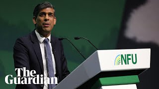 Sunak announces support for rural communities at NFU conference – watch live [upl. by Iinden]