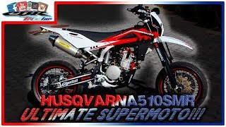 ✔ Test Drive  BEST SUPERMOTO  Husqvarna 510 SMR [upl. by Maura630]