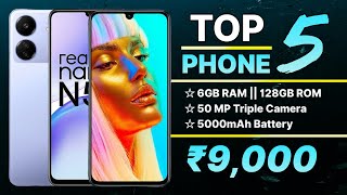 Top 5 Best Mobile Phones Under 9000 In India 2024  Best Phone Under 9000 In 2024 [upl. by Trab431]