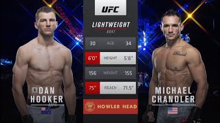 Dan hooker vs Michael Chandler Full Fight [upl. by Ahsiatal]