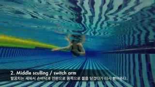 이현진  How to swimming scull  sculling  스컬링 배우기 [upl. by Neddy]