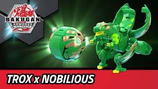 How to Fold TROX x NOBILIOUS  FACTION FUSION  Bakugan Armored Alliance [upl. by Trenton]