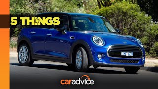 5 Things 2019 Mini Cooper 5Door [upl. by Schmitz444]