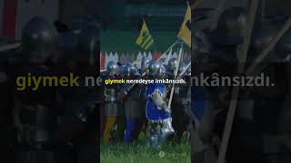 Şövalyelerin Zırh Mücadelesi tarih ortaçağtarihi şövalye knight zırh armor savaş shorts [upl. by Firahs]