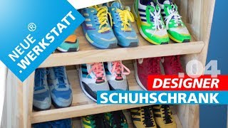 TAG04  Schuhschrank mit Stil Echtes Designstück zum selber bauen [upl. by Aehsa823]