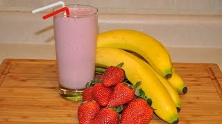 Strawberry Banana Smoothie [upl. by Naz]