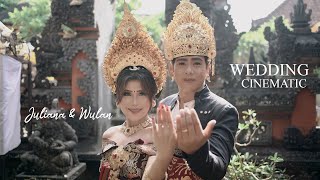 WEDDING BALI  CINEMATIC  JULIANAN amp WULAN  CAMERA SONY  MOMENT  INSTRUMENTAL [upl. by Keifer]