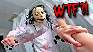 PSYCHIATRIC KILLER PARKOUR ESCAPE ABANDONED MENTAL HOSPITAL [upl. by Ahsyla]