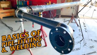 Basics of Pipefitting and Welding  How to Fabricate a Spool [upl. by Loutitia]