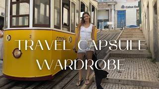 Travel Capsule Wardrobe How To Pack Light For Every Trip [upl. by Olaznog161]