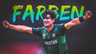 FARBEN Ft Naseem Shah 💙 ● 11K Subscribers Special Edit ● Shaheen e Cricket [upl. by Cherin]