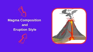 Magma Composition and Eruption Style [upl. by Drahser54]