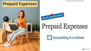 Prepaid Expenses  1 Min Explanation  Examples [upl. by Ellierim]