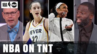 Inside the NBA reacts to opening night of the WNBA 🔥  NBA on TNT [upl. by Salkin798]