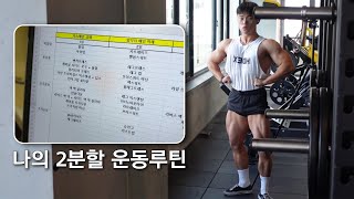 저의 일주일 운동루틴을 소개드립니다 [upl. by Hirsch]