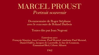 MARCEL PROUST  Portrait Souvenir Émission de Roger Stéphane  1962 [upl. by Hanselka]