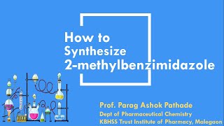 Synthesis of 2 methyl benzimdazole from ophenylene diamine OPD [upl. by Assirrak]