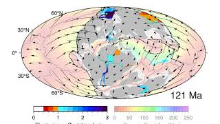 Global plate tectonic reconstruction with continental deformation [upl. by Anisirhc]