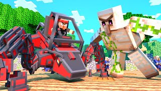 Villager VS Pillager Part 22 Smith Village Raid 2 Minecraft Animation NikNikamTV [upl. by Eloise]