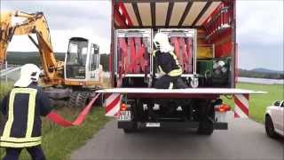 Waldbrand in Langenfeld Hohleborn  Feuerwehr Bad Salzungen [upl. by Elka]