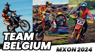 MXoN 2024  Team Belgium  Matterley Basin 4K [upl. by Nylarad]