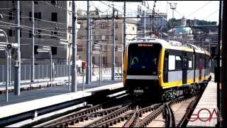 Inaugurato nuovo treno della Metropolitana di Genova [upl. by Heidi]