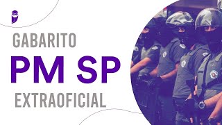 Gabarito Extraoficial PM SP [upl. by Veda]