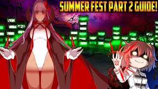 Fate Grand Order NA Servant Summer Festival Part 2 COMPLETE Guide Tips amp Strategy [upl. by Trillby45]