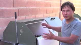 Composting Made Fast amp Easy with an Insulated Compost Tumbler [upl. by Petie]