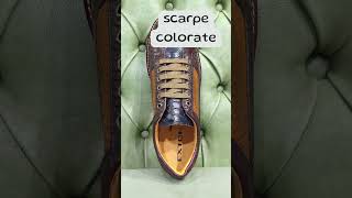 Scarpe colorate da uomo moda 2024 25 valentinacalzature [upl. by Wilbert334]