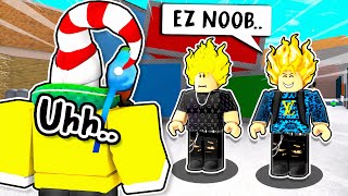 Trolling TOXIC TEAMERS With ADMIN COMMANDS in Murder Mystery 2 Roblox Movie [upl. by Bogart]