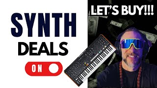 Best Synth Deals Black Friday amp TALKING SYNTHS  THAT SYNTH SHOW LIVE [upl. by Anirdna]