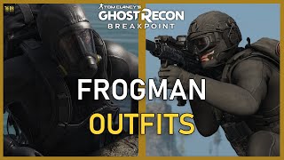 Frogman  Scuba Diver Outfit Guide  Showcase  Ghost Recon Breakpoint [upl. by Aksoyn]