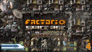 Factorio Space Age W Devin  Episode 4  Clickity Clack Down the Track Were Getting Trains [upl. by Yelir]